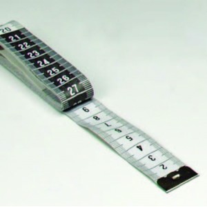 Measuring tape, plastic